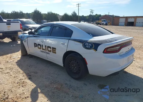 2018 Dodge Charger Police из США, поврежденный, VIN 2C3CDXKT8JH140039